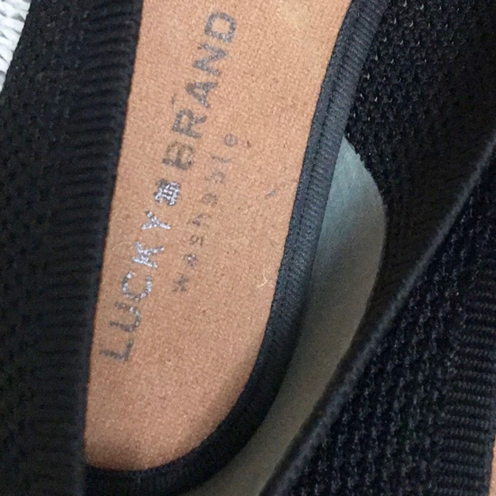 Lucky Brand Daneric Washable Flats Black - Picture 13 of 16